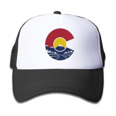 Rocky Gunung Colorado C Balita Tabir Surya Sopir Truk Topi Gaya Besar untuk Anak-anak-Internasional