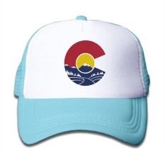 Rocky Gunung Colorado C Balita Tabir Surya Sopir Truk Topi Gaya Besar untuk Anak-anak-Internasional