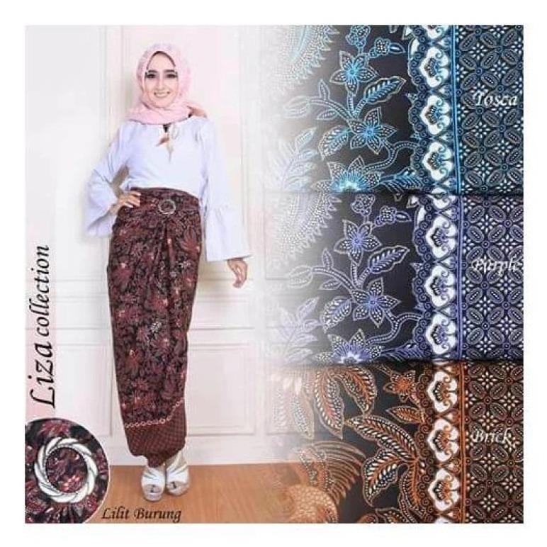 Rok Fashion Wanita lilit batik wanita jumbo long skirt  