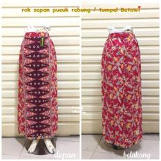 Rok Sepan Tumpal ST17 Motif Batik Pucuk Rebung / Tumpal Betawi / Bawahan Kebaya Kartini Wanita