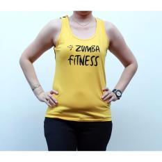 Ronaco Baju senam T shirt Zumba 2 XL - Kuning