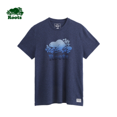 Roots2018/Rc03023708 Musim Semi Baru Pria Kaos (Teluk Biru Q436)