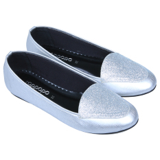 Roppopo Flat Shoes Ornella- Silver