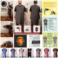 ROSAL - Rompi Pakaian Sholat Solat Shalat Salat Baju Koko Gamis Pakistan Pria