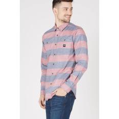 Rown Division Original - Men Ramid Shirt Pink Grey