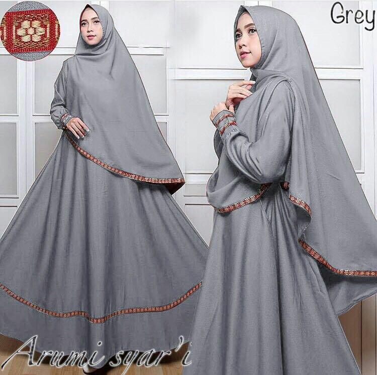 RSD Gamis Syar'i Balotelly - Gaun Muslimah syari - Baju Muslim Wanita - Maxi Dress  