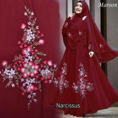 RSD Gamis Syari Jersey Super - Gaun Muslimah Syar'i - Baju Muslim Wanita - Maxi Dress