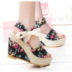  RSM Sendal Wedges S-37 - Black  