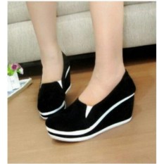  RSM Sepatu Wedges Wanita S281A -Black