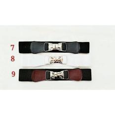 Sabuk Gesper Import Ikat Pinggang Model Ban Wanita Karet Obi Fashion