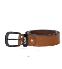sabuk pria semi kulit coklat / ikat pinggang murah HT sabuk laki-laki