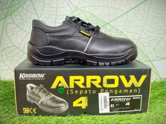  SAFETY  SHOES KRISBOW  4INC Sepatu  Pengaman