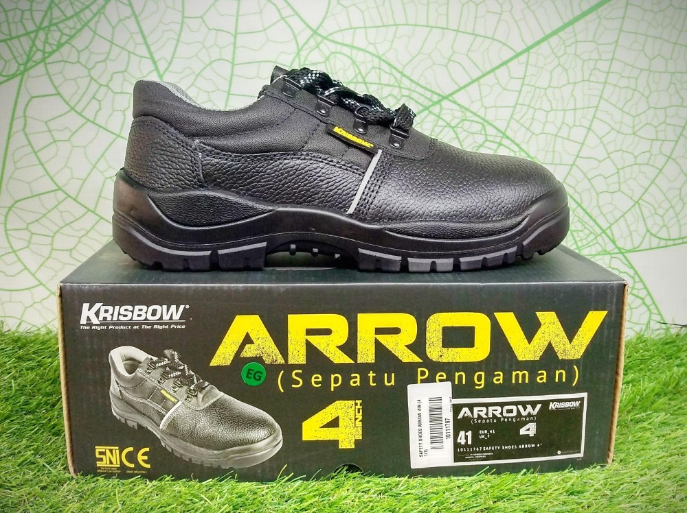 PROMO Jual Safety shoes krisbow  tipe Arrow 4 inch sepatu 