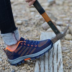 Sepatu Keselamatan Sepatu Pria Situs Pengelasan Anti Smashing Anti-STAB Debu Bekerja Sepatu Safety Protective Steel Toe Steel Plate untuk Membantu Tenaga Kerja-Intl