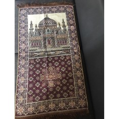 Sajadah Murah Oleh-Oleh Haji Umroh Istambul Turki - Coklat