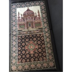 Sajadah Murah Oleh-Oleh Haji Umroh Istambul Turki - Hitam