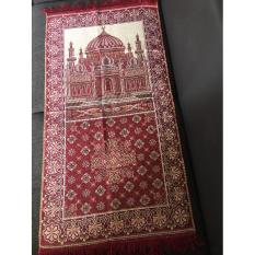 Sajadah Murah Oleh-Oleh Haji Umroh Istambul Turki - Merah