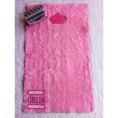 Sajadah Swissroll Orlin Warna Pink / Sajadah Bulu / Sajadah Empuk / Sajadah Busa / Sajadah Empuk / Sajadah Polos