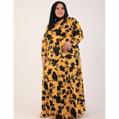Sale !!! Baju Muslim Gamis Shedina Dress Big Size - Ready Ukuran Besar