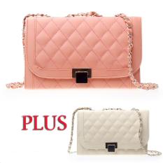 Salvora tas wanita/ tas selempang / tas slempang / tas bahu wanita / tas cewek / tas murah / tas wanita murah / tas wanita terbaru / tas cantik / was wanita branded / tas kecil /tas kerja SV27 Peach free SV27 Krem