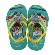 Sandal Anak Flip Flop Paw Patrol Limited Edition Paw Patrol 21 Turkis