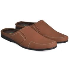 Sandal Bustong Pria / Sandal Sepatu Casual Formal Gaya Santai Ori Jv. - B579ad
