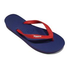 Sandal Fipper Slick Cowok Navy Merah