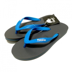 Sandal Fipper Slick / Sendal Jepit / Sendal Pantai Grey Blue
