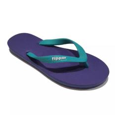 Sandal Fipper Slick - Sendal Jepit - Sendal Pantai Purple Blue - UK 10