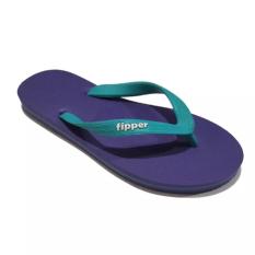 Sandal Fipper Slick - Sendal Jepit - Sendal Pantai Purple Blue - UK 9