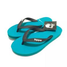Sandal Fipper Slick - Sendal Jepit - Sendal Pantai Tosca Black - UK 9