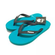 Sandal Fipper Slick - Sendal Jepit - Sendal Pantai Tosca Black - UK 9
