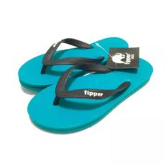 Sandal Fipper Slick - Sendal Jepit - Sendal Pantai Tosca Black - UK 9