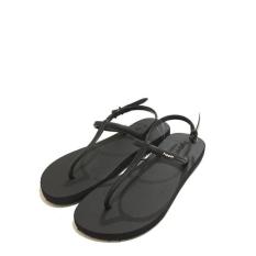 Sandal Fipper Strappy Female Black Black
