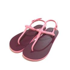 Sandal Fipper Strappy Purple Pink