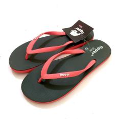 Sandal Fipper Wanita Slim Green Army Pink