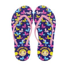 Sandal Flip Flop Surfer Girl Limited Edition SG C028 R. Blue