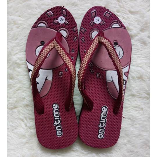 jual sandal jepit wanita motif beruang coklat lucu hawabie di lazada omjoni jual sandal jepit wanita motif beruang coklat lucu hawabie di lazada omjoni