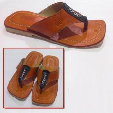 Sandal Kulit Pria 100% Bahan Kulit Asli Magetan - KD402