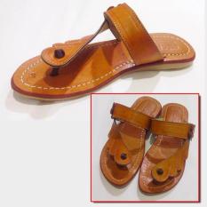 Sandal Kulit Wanita 100% Bahan Kulit Sapi Asli Magetan - KD410