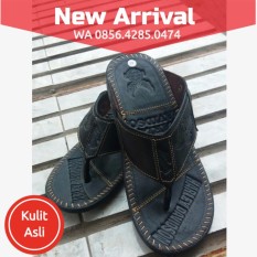 SANDAL PRIA COWOK LAKI-LAKI KULIT SAPI ASLI SENDAL HANDMADE HARLEY DAVIDSON 039 AWET KUAT MURAH BEST SELLER BERKUALITAS