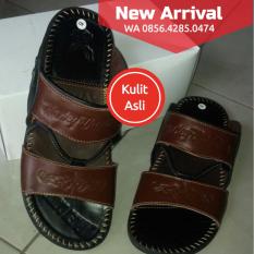 SANDAL PRIA COWOK LAKI-LAKI KULIT SAPI ASLI SENDAL HANDMADE HARLEY DAVIDSON 072 AWET KUAT MURAH BEST SELLER BERKUALITAS
