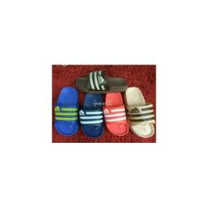 Sandal Sendal Selop Adidas Anak Bayi Murah Strip Laki Cowo Karet