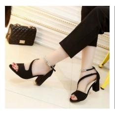 Sandal Sepatu Wanita High Heels Hak Tahu SDH163