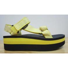 Sandal Teva Flatform Universal Candy Strip Yellow - 1008844-CS-YLW