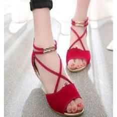 Sandal Wanita Tali Wedges SDL60 | Modis Casual dan Trendy sangat berkualitas