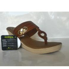Sandal wedges sopan wanita sanrio ckt tan sb 37-40