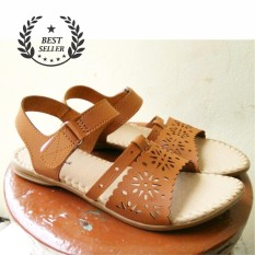 Sandal Yakuta Laser Cut Leather Trendy / Alas Kaki Trendy Yakuta Laser Leather / Sandal Wanita Modern / Sandal Wanita Trendy / Sandal - Best Seller