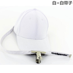 Tiga Cincin Topi Model Sama Gelang Besi Topi Baseball Merah WTA (File klip putih + keputihan)