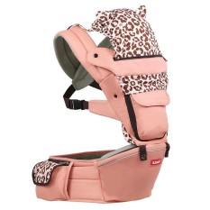 Sanmei Baby (SUNVENO) HC12804 Bayi Lap Strap Front Brace Baby Stool Four Seasons Multi Purpose Baby Strap Leather Orange Leopard-Intl